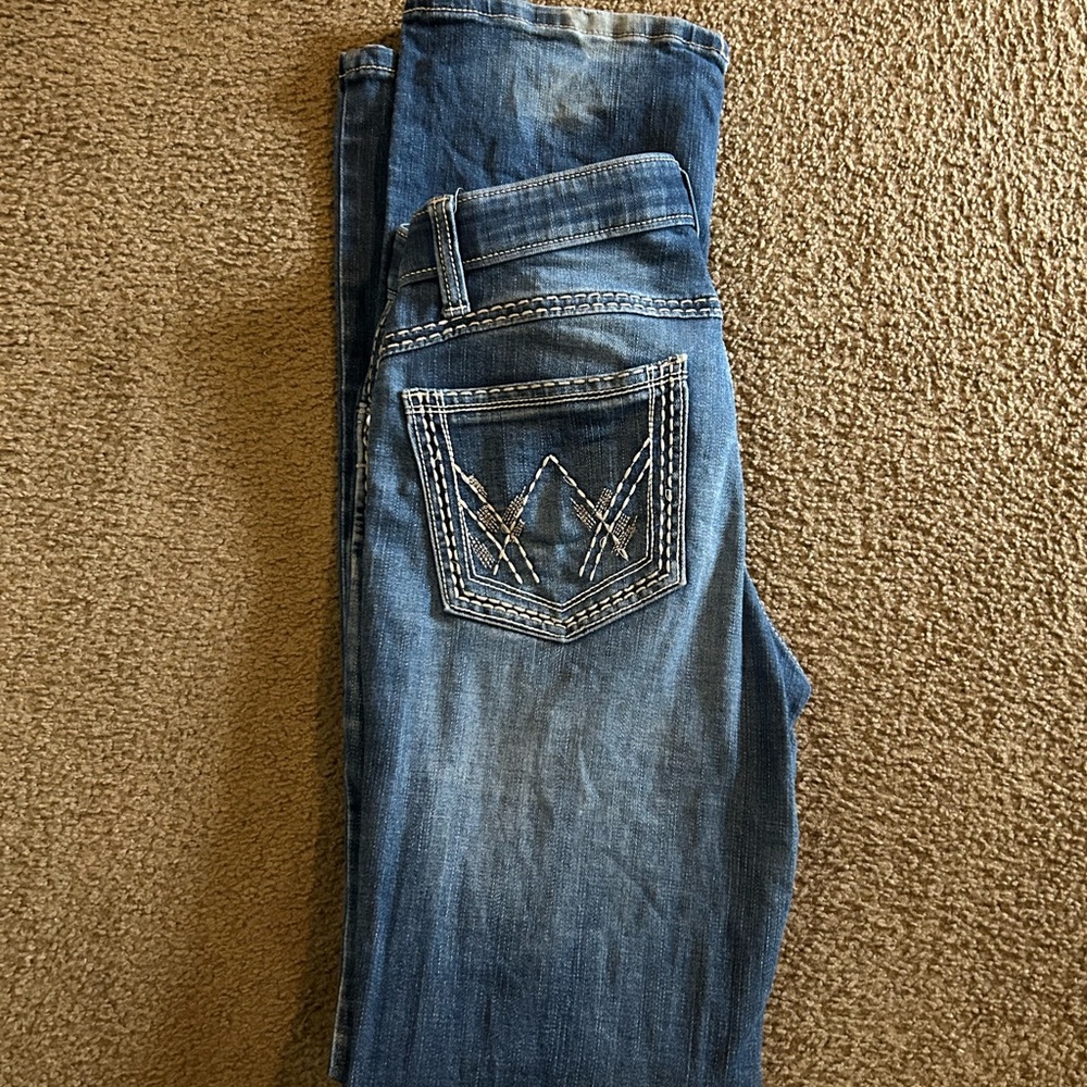 Wrangler Dark Blue Denim Jeans